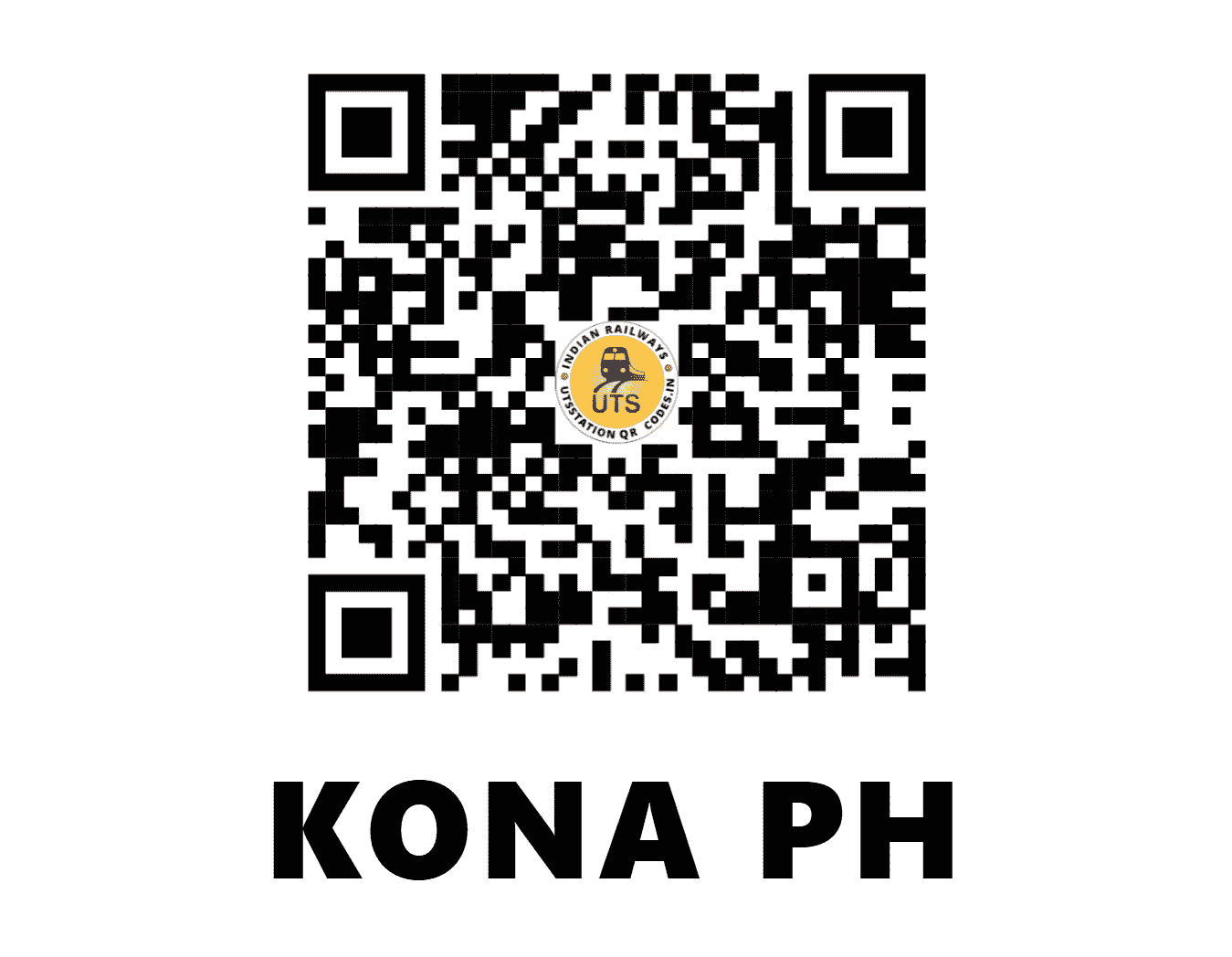 UTS QR Code for KONA PH - KONA (SE - WEST BENGAL)